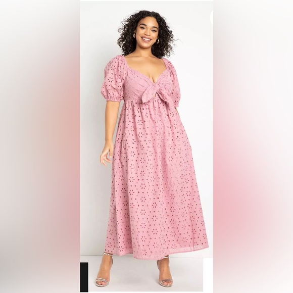 Eloquii Dresses & Skirts - Eloquii Eyelet dress - 18